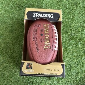 Vtg 1999 Spalding Players Inc Football Leather Official Full Size‎ Dr Pepper